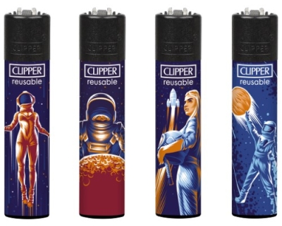 Clipper Feuerzeuge Set Astronauten 2
